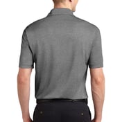 Back view of Heather Contender Polo