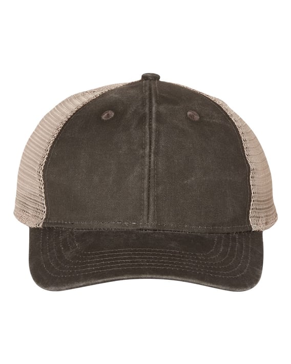 Front view of Ponytail Mesh-Back Cap