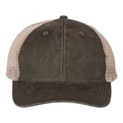 Front view of Ponytail Mesh-Back Cap