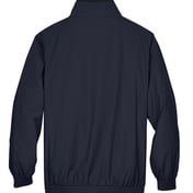 Back view of Fleece Lined Nylon Jacket