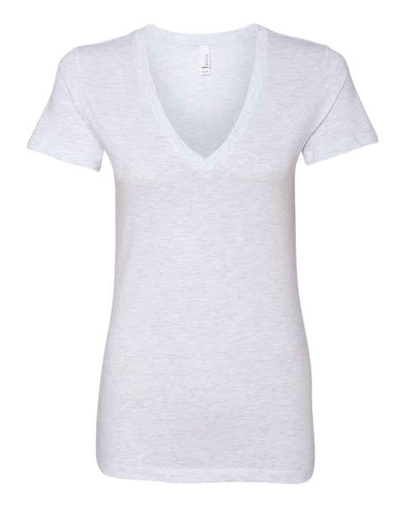 Front view of Women’s Jersey Deep V-Neck Tee