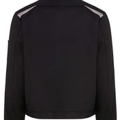 Back view of Insulated Colorblocked Jacket