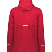 Back view of Women’s Packable Hooded Jacket