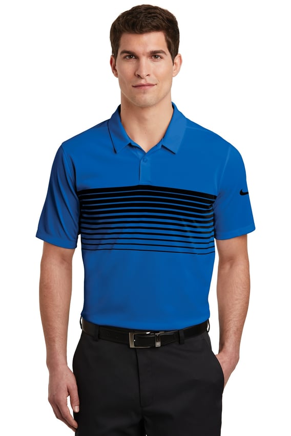 Front view of Dri-FIT Chest Stripe Polo