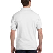 Back view of Adult 50/50 EcoSmart Jersey Pocket Polo
