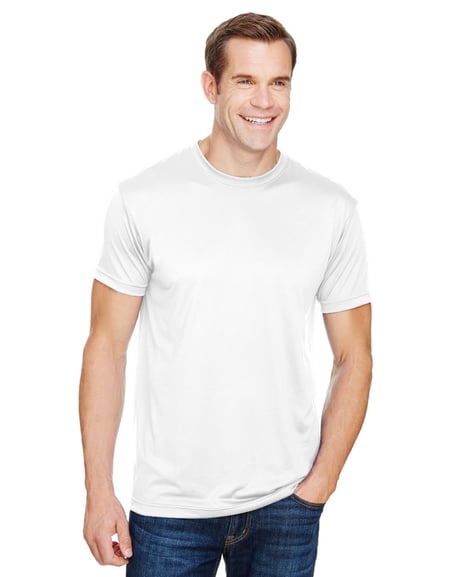 Frontview ofUnisex 4.5 Oz., Polyester Performance T-Shirt