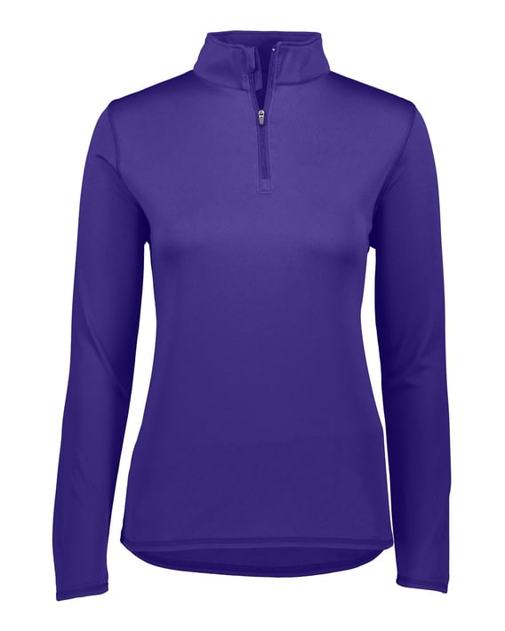 Front view of Women’s Attain Color Secure® Performance Quarter-Zip Pullover