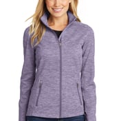 Front view of Women’s Digi Stripe Fleece Jacket