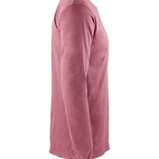 Side view of Inspired Dye Long Sleeve Pocket Crew