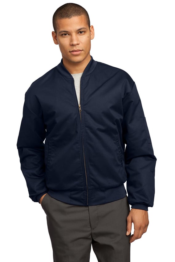 Front view of Team Style Jacket With Slash Pockets