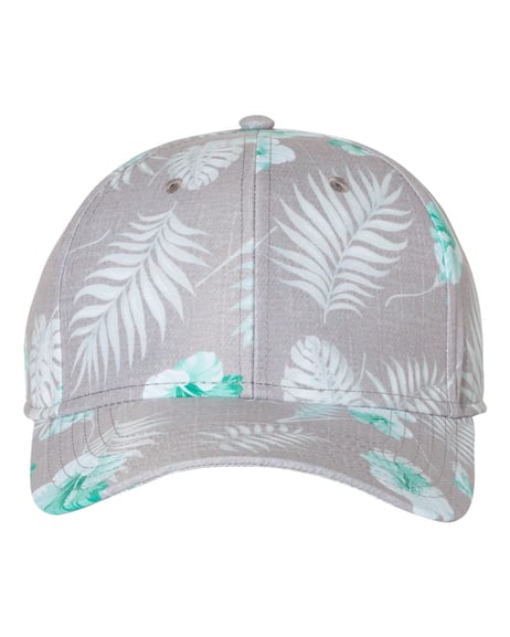 Front view of Tropical Print Cap