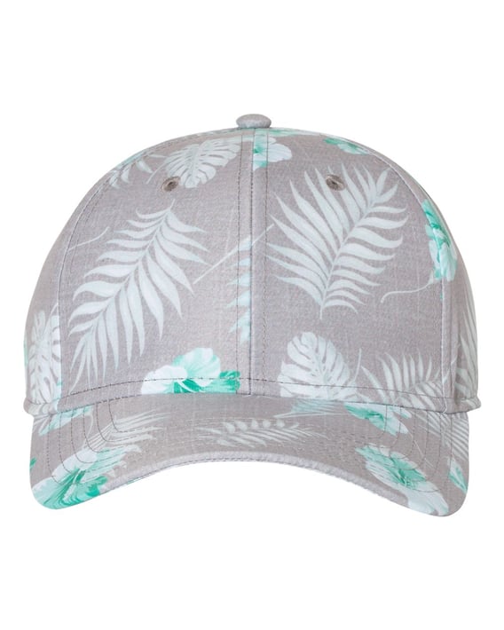 Front view of Tropical Print Cap