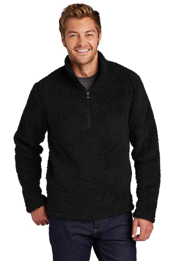 Front view of Cozy 1/4-Zip Fleece
