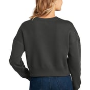 Back view of Women’s Perfect Weight ® Fleece Cropped Crew