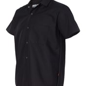 Side view of Poplin Cook Shirt With Gripper Closures