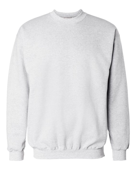 Front view of Ultimate Cotton® Crewneck Sweatshirt