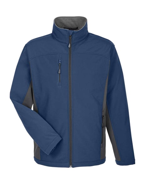 Front view of Soft Shell Colorblock Jacket