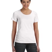 Front view of Ladies’ Featherweight Scoop T-Shirt
