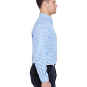 Side view of Men’s Medium-Check Woven