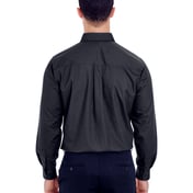 Back view of Men’s Easy-Care Broadcloth