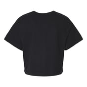 Back view of Women’s Heritage Jersey Crop T-Shirt