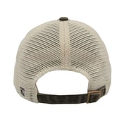 Back view of Pigment-Dyed Trucker Cap
