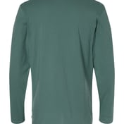 Back view of Fine Jersey Long Sleeve Tee