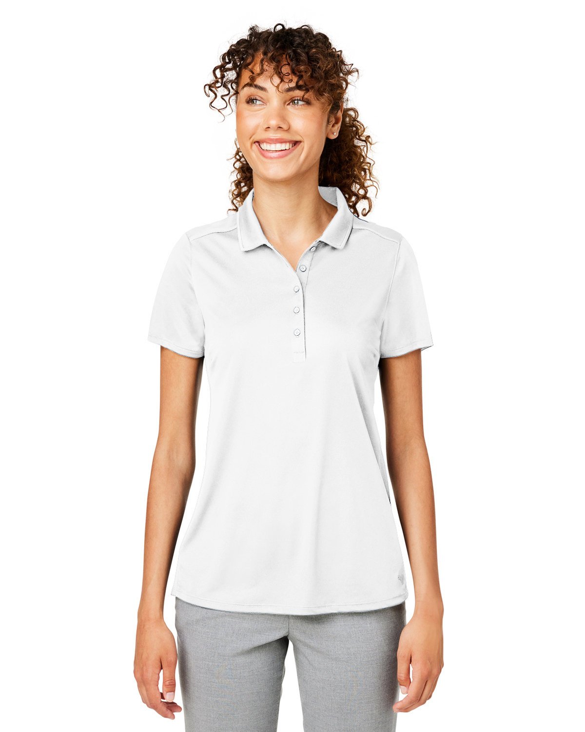 Front view of Ladies’ Gamer Golf Polo