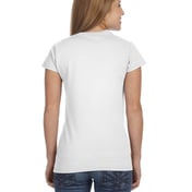 Back view of Ladies’ Softstyle® Fitted T-Shirt