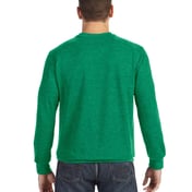 Back view of Adult Crewneck French Terry