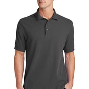Front view of Combed Ring Spun Pique Polo