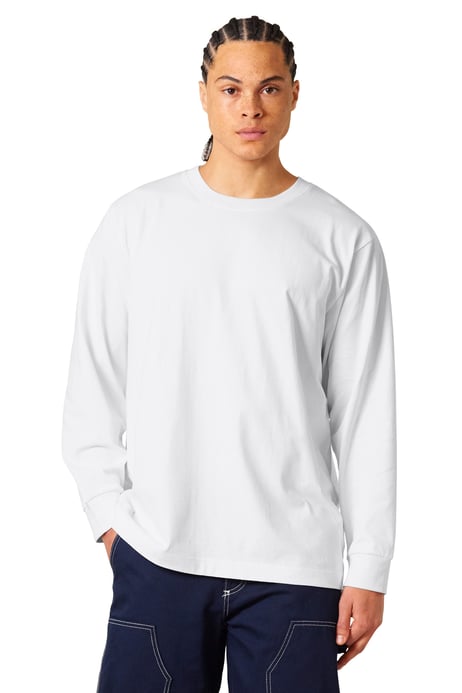 Front view of Unisex Freestyler Heavyweight Long Sleeve Tee