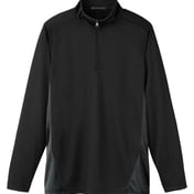 Front view of Flash Snag Protection Plus IL Colorblock Quarter-Zip Pullover