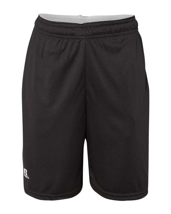 Front view of Youth Essential 7″ Shorts With Pockets