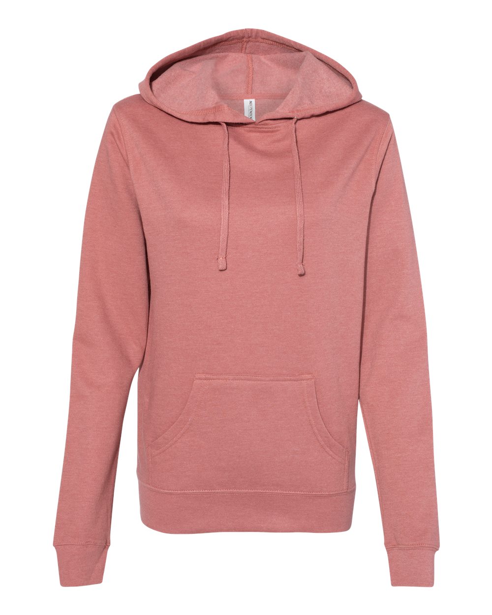 Front view of Juniors Heavenly Fleece Lightweight Hooded Sweatshirt