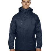 Front view of Adult Performance 3-in-1 Seam-Sealed Hooded Jacket
