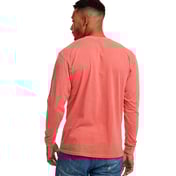 Back view of Adult Inspired Dye Long-Sleeve Crew With Pocket