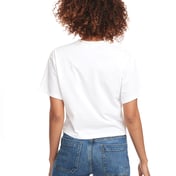 Back view of Ladies’ Ideal Crop T-Shirt