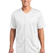 Front view of PosiCharge&reg; Tough Mesh Full-Button Jersey