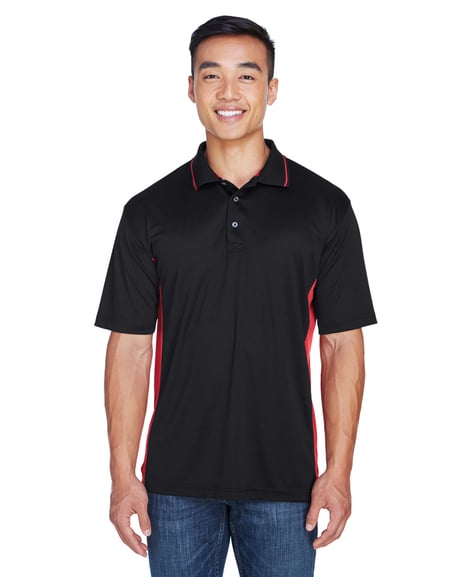 Frontview ofMen’s Cool & Dry Sport Two-Tone Polo