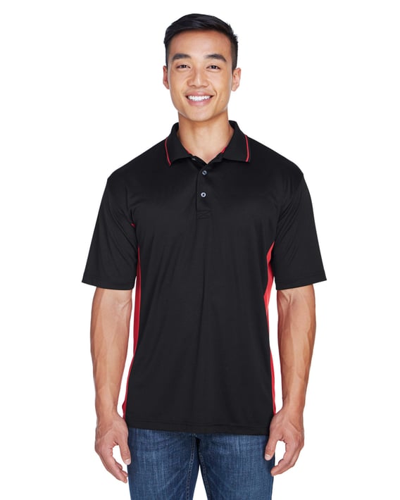 Front view of Men’s Cool & Dry Sport Two-Tone Polo