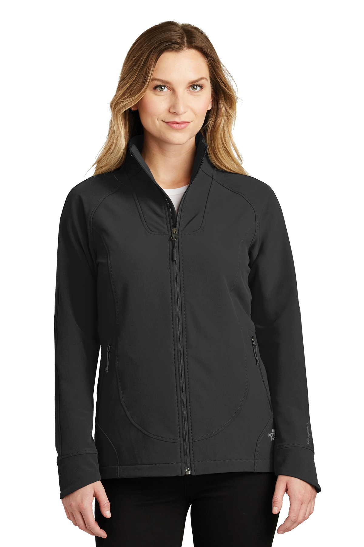 Front view of Ladies Tech Stretch Soft Shell Jacket