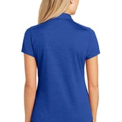 Back view of Women’s Digi Heather Performance Polo