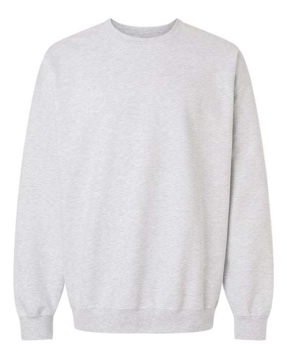 Front view of Softstyle® Midweight Crewneck Sweatshirt