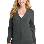 Front view of Women’s Easy Care Button-Up Cardigan Sweater