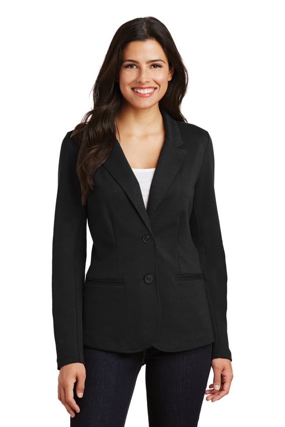 Front view of Women’s Knit Blazer