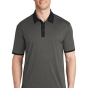 Front view of Heather Contender™ Contrast Polo