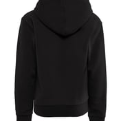 Back view of Youth Fleece Hoodie