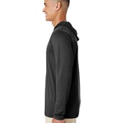 Side view of Zone Performance Hooded T-Shirt