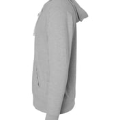 Side view of Jersey Sport Lace Hooded Pullover